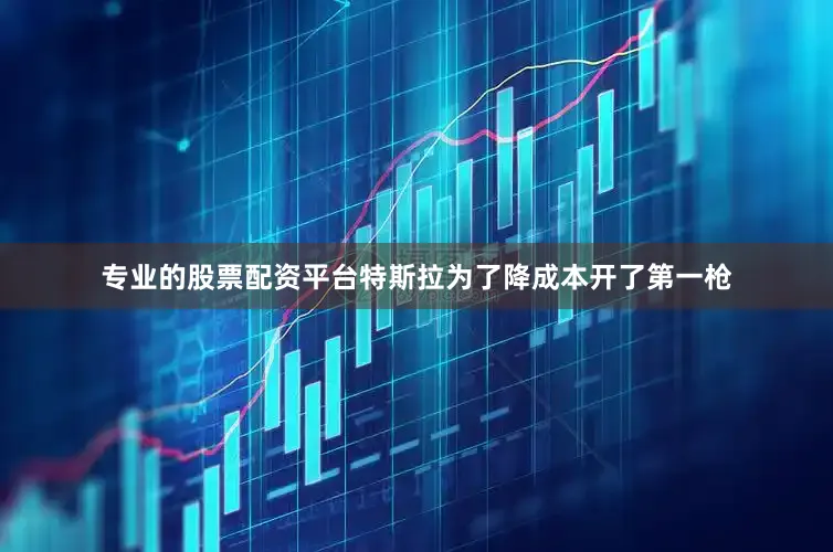 专业的股票配资平台特斯拉为了降成本开了第一枪